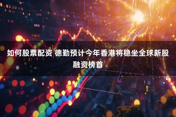 如何股票配资 德勤预计今年香港将稳坐全球新股融资榜首